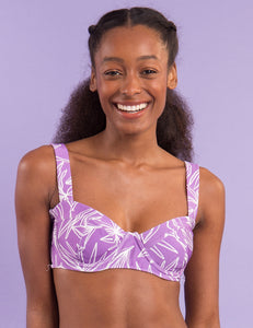 Image 12: Rio De Sol Reggiseno Top Trail-Purple Amelia