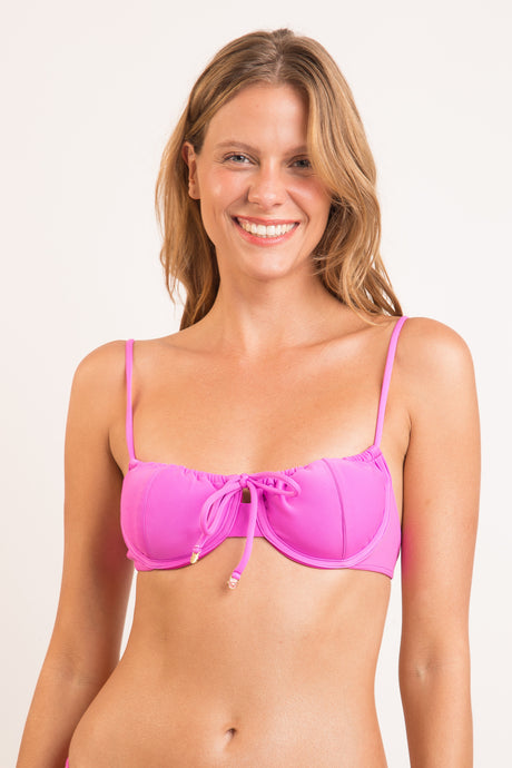 Gallery: Rio De Sol Reggiseno Top Vita-Pink Balconet-Tie