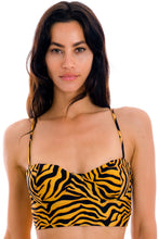 Carica l&#39;immagine nel visualizzatore di Gallery, Gallery: Rio De Sol Reggiseno Top Wild-Orange Balconet-Anna
