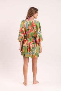 Model Back: Rio De Sol Caftano / Copricostume Tropical Kaftan Bel