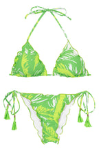 Carica l&#39;immagine nel visualizzatore di Gallery, Set Green-Palms Frufru
