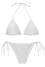 Carica l&#39;immagine nel visualizzatore di Gallery, Set Shimmer-White Tri-Inv Cheeky-Tie
