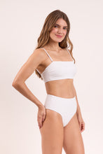 Carica l&#39;immagine nel visualizzatore di Gallery, Top Memphis-White Bandeau-Reto
