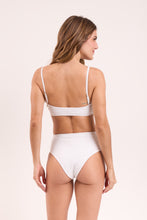 Carica l&#39;immagine nel visualizzatore di Gallery, Top Memphis-White Bandeau-Reto
