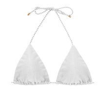 Carica l&#39;immagine nel visualizzatore di Gallery, Top Shimmer-White Tri-Rope
