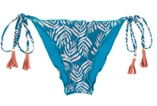 Carica l&#39;immagine nel visualizzatore di Gallery, Bottom Palms-Blue Frufru
