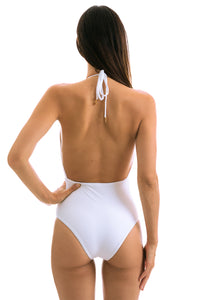 Cloque Branco Transpassado