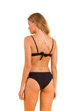 Carica l&#39;immagine nel visualizzatore di Gallery, Set Bora-Black Bra-Trio Madrid-Trio
