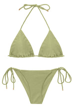 Carica l&#39;immagine nel visualizzatore di Gallery, Set Oliva Tri-Inv Cheeky-Tie
