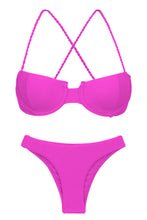 Carica l&#39;immagine nel visualizzatore di Gallery, Set St-Tropez-Pink Balconet Essential
