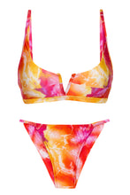 Carica l&#39;immagine nel visualizzatore di Gallery, Set Tiedye-Red Bra-V Cheeky-Fixa
