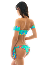 Carica l&#39;immagine nel visualizzatore di Gallery, Top Acqua Flora Off Shoulder
