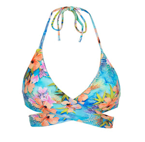 Top Maxi Flower Transpassado
