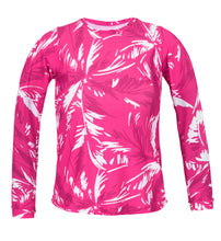 Carica l&#39;immagine nel visualizzatore di Gallery, Top Pink-Palms Rash-Guard
