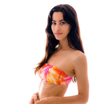 Carica l&#39;immagine nel visualizzatore di Gallery, Top Tiedye-Red Bandeau-Reto
