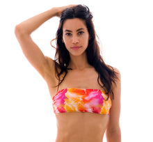 Carica l&#39;immagine nel visualizzatore di Gallery, Top Tiedye-Red Bandeau-Reto
